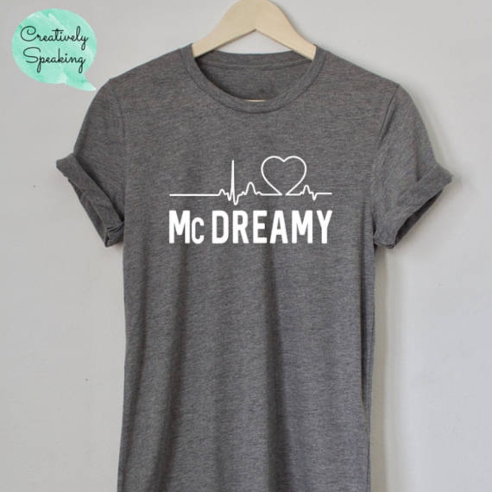 McDreamy Shirt, Greys Anatomy Shirt, Custom Shirt